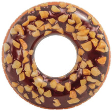 Load image into Gallery viewer, Intex Inflatable Donut Ring Tube Float, Nutty Chocolate - 99cm diameter
