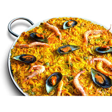 Load image into Gallery viewer, Ibili Bistrot Stainless Steel Paella Pan Dish with Handles - 45cm