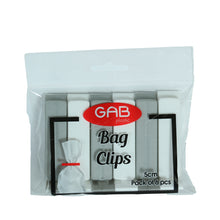 Load image into Gallery viewer, Gab Plastic Pack of 6 Bag Clips - Available in several colors
