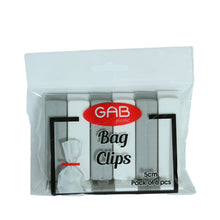 Load image into Gallery viewer, Gab Plastic Pack of 6 Bag Clips - Available in several colors