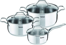 Load image into Gallery viewer, TEFAL INTUITION 6 pcs set (Stewpots 20/24 Lid, Saucepan 16cm)