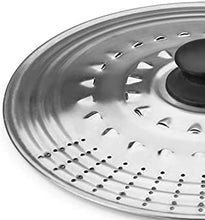 Load image into Gallery viewer, Ibili Multi-Use Stainless Steel Lid for the Kitchen, Available in Different Sizes