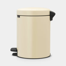 Load image into Gallery viewer, Brabantia New Icon Pedal Bin, 5 Liters - Almond