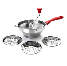 Load image into Gallery viewer, Ibili Stainless Steel Food Mill with 3 Discs, 20cm