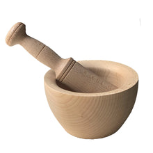 Load image into Gallery viewer, Serra Quintana Mortar & Pestle - Wood, 15cm