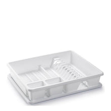 Load image into Gallery viewer, Plastic Forte Large Dish Drying Rack with Tray - Available in different colors
