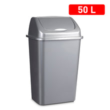 Load image into Gallery viewer, Plastic Forte Bin with Swinging Lid, 50L - Available in different colors

