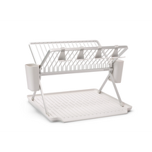 Load image into Gallery viewer, Brabantia Foldable Dish Drying Rack, Large - Light Grey
