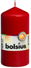 Load image into Gallery viewer, Bolsius Unscented Pillar Candle 120/58mm - Available in different colors