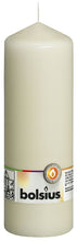 Load image into Gallery viewer, Bolsius Unscented Pillar Candle 200/68mm - Available in different colors