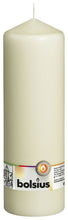 Load image into Gallery viewer, Bolsius Unscented Pillar Candle 250/78mm - Available in different colors