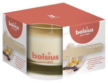 Load image into Gallery viewer, Bolsius True Scents Vanilla Candle in Glass, Scented - Available in different sizes