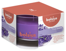 Load image into Gallery viewer, Bolsius True Scents Lavender Candle in Glass, Scented - Available in different sizes