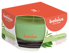 Load image into Gallery viewer, Bolsius True Scents Green Tea Candle in Glass, Scented - Available in different sizes
