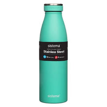 Load image into Gallery viewer, Sistema Stainless Steel Bottle, 500ml - Available in Several Colors