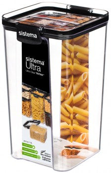 Sistema Tritan Ultra Square Food Canister, 1.3L