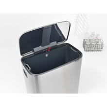 Load image into Gallery viewer, Brabantia Bo Pedal Bin - 60 Liters, Matt Steel Fingerprint Proof