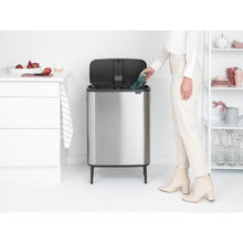 Load image into Gallery viewer, Brabantia Bo Hi Touch Bin, 60 Liters - Matt Steel Fingerprint Proof