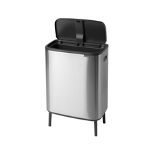 Load image into Gallery viewer, Brabantia Bo Hi Touch Bin, 60 Liters - Matt Steel Fingerprint Proof