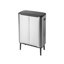 Load image into Gallery viewer, Brabantia Bo Hi Touch Bin, 60 Liters - Matt Steel Fingerprint Proof