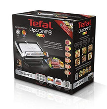 Load image into Gallery viewer, Tefal Electric Optigrill, Stainless Steel - 2000W
