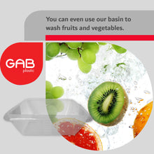 Load image into Gallery viewer, Gab Plastic Rectangular Basin 7L, 36cm – Available in several colors