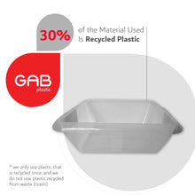 Load image into Gallery viewer, Gab Plastic Rectangular Basin 7L, 36cm – Available in several colors