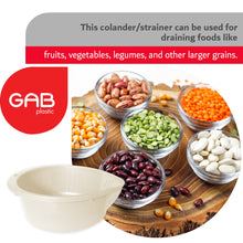 Load image into Gallery viewer, Gab Plastic Rice Colander / Strainer - 25 x 19cm, Available in Several Colors