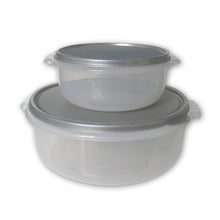 Load image into Gallery viewer, Gab Plastic Set of 2 Round Food Container Microwave Safe - Available in several colors