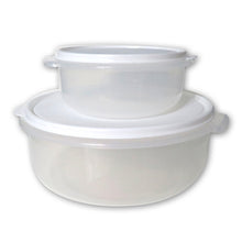 Load image into Gallery viewer, Gab Plastic Set of 2 Round Food Container Microwave Safe - Available in several colors