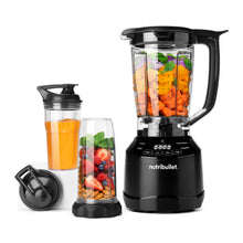 Load image into Gallery viewer, Nutribullet Smart Touch Blender Combo with Intelligent Program, 3 Blending Speeds &amp; Pulse Control, High Speed Blender,  Smoothie Maker, Black - 8 Accessories, 1500 Watts
