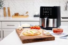 Load image into Gallery viewer, Nutricook Air Fryer 2, Digital Control Panel Display, 10 Preset Programs with built-in Preheat function, Brush Stainless Steel/Black - 3.6 Liters, 1500 Watts