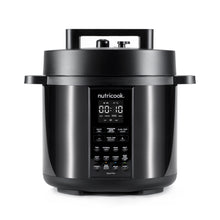 Load image into Gallery viewer, Nutricook Smart Pot, 9 in 1 Electric Pressure Cooker, Slow Cooker, Rice Cooker, Steamer, Sauté Pot, Yogurt Maker & more, 12 Smart Programs with new Smart Lid - 8 Liters