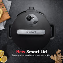Load image into Gallery viewer, Nutricook Smart Pot, 9 in 1 Electric Pressure Cooker, Slow Cooker, Rice Cooker, Steamer, Sauté Pot, Yogurt Maker & more, 12 Smart Programs with new Smart Lid - 8 Liters