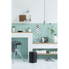 Load image into Gallery viewer, Brabantia New Icon Pedal Bin, 5 Liters - Matt Black