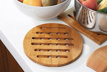 Load image into Gallery viewer, Topps Wooden Round Trivet - 20 x 20cm