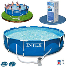 Load image into Gallery viewer, Intex Metal Frame Pool Set - 366x 76cm, 6503 Liters