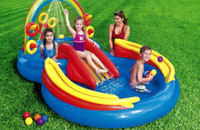 Load image into Gallery viewer, Intex Rainbow Ring Pool Set - 297 x 193 x 135cm