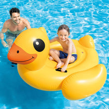 Load image into Gallery viewer, Intex Yellow Duck Ride-On Floaty - 14.7 x 14.7 x 81cm, Yellow