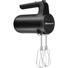 Load image into Gallery viewer, KitchenAid Cordless 7 Speed Hand Mixer - Rechargeable, Matt Black
