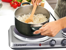 Load image into Gallery viewer, Beper Electric Cookers with 2 Cast Iron Plates, 1500W + 1000W