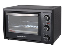 Load image into Gallery viewer, Beper Electric Oven with Adjustable Thermostat and Timer - 1300W