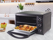 Load image into Gallery viewer, Beper Electric Oven with Adjustable Thermostat and Timer - 1300W