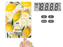 Load image into Gallery viewer, Beper Digital Kitchen Scale with LCD Display - 1g to 5kg