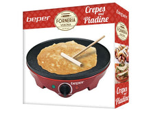 Load image into Gallery viewer, Beper Electric Crepe Maker, 30cm Diameter - 1300W