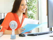 Load image into Gallery viewer, Beper Mini Rechargeable Portable Fan with Adjustable Speeds