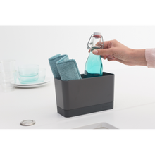 Load image into Gallery viewer, Brabantia Sink-Side Organizer with Removable Base - Dark Grey