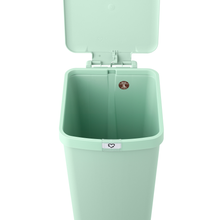 Load image into Gallery viewer, Brabantia StepUp Pedal Bin from Recycled Plastic - 40 Liters, Jade Green