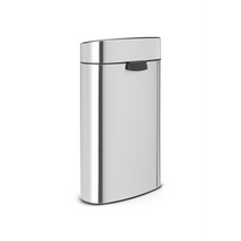 Load image into Gallery viewer, Brabantia Flatback Touch Bin - 40 Liters, Matt Steel Fingerprint Proof