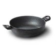 Load image into Gallery viewer, Accademia Diamante Di Luna Rotisserie with 2 Handles & Glass Lid - 28 or 32cm